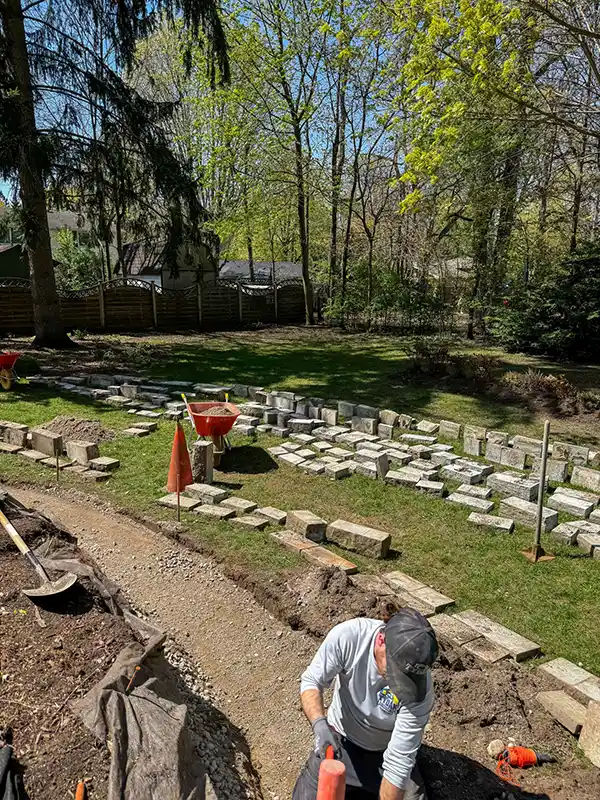 Landscape Construction Stone Pathway Landscape Construction Stone Pathway